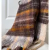 Wholesale supply of new cross-border export cash on delivery wool British check winter warm scarves for e-commerce live streaming Application Scenario